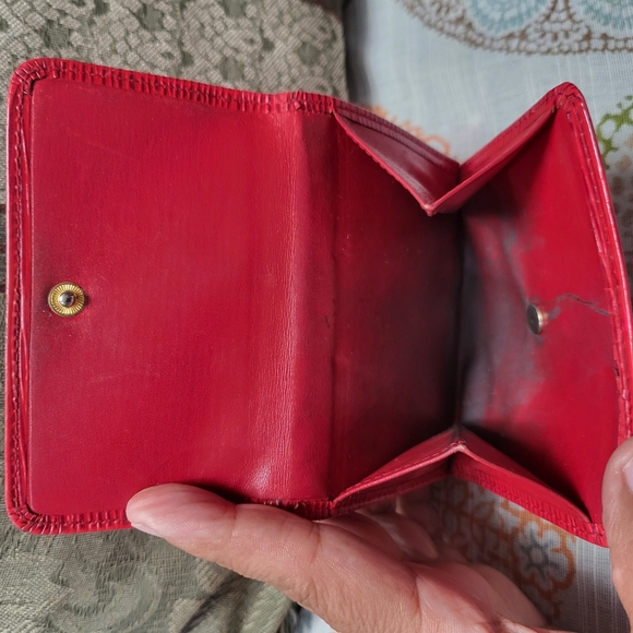 Louis Vuitton Red Epi Leather Wallet - Picture 6 of 8